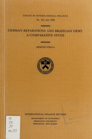 German reparations and Brazilian debt : a comparative study /