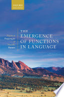 The emergence of functions in language /