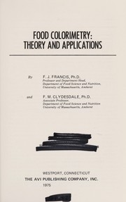 Food colorimetry : theory and applications /