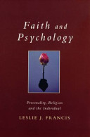 Faith and psychology : personality, religion and the individual /