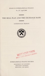 The Real plan and the exchange rate /
