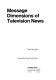 Message dimensions of television news.