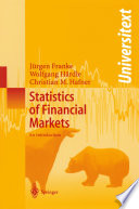 Statistics of Financial Markets : an Introduction /