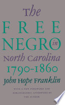 The free Negro in North Carolina, 1790-1860 /