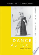 Dance as text : ideologies of the baroque body /