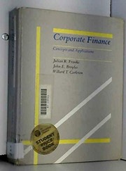 Corporate finance : concepts and applications /