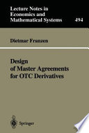 Design of master agreements for OTC derivatives /