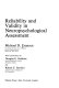 Reliability and validity in neuropsychological assessment /