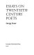 Essays on twentieth-century poets /