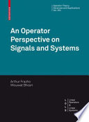 An operator perspective on signals and systems /