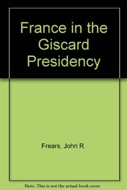 France in the Giscard presidency /