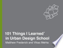 101 things I learned in urban design school /