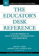 The educator's desk reference (EDR) : a sourcebook of educational information and research /