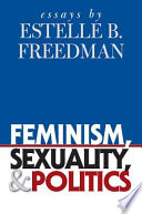 Feminism, sexuality and politics : essays /