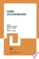 Fjord Oceanography /