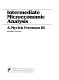 Intermediate microeconomic analysis /