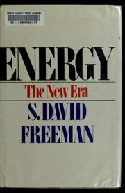 Energy : the new era /