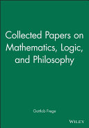 Collected papers on mathematics, logic, and philosophy /