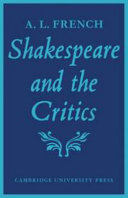 Shakespeare and the critics /