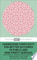 Harnessing complexity for better outcomes in public and non-profit services