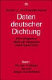 Daten deutscher Dichtung : chronologischer Abriss der deutschen Literaturgeschichte /