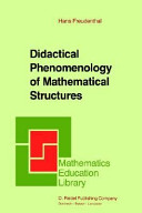 Didactical phenomenology of mathematical structures /