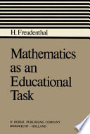 Mathematics as an educational task.