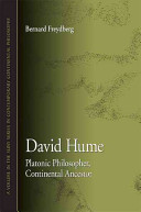 David Hume : platonic philosopher, continental ancestor /