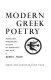 Modern Greek poetry /