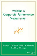 Essentials of corporate performance measurement /