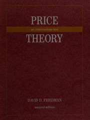 Price theory : an intermediate text /