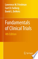 Fundamentals of clinical trials /