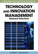 Principle concepts of technology and innovation management : critical research models /