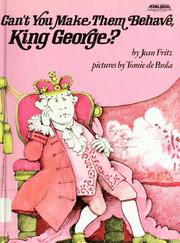 Can't you make them behave, King George? /