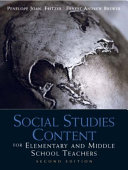 Social studies content for elementary and middle school teachers /