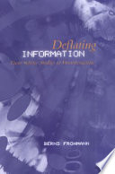 Deflating information : from science studies to documentation /