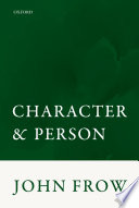 Character and person /