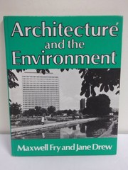 Architecture and the environment /