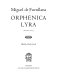 Orphénica lyra : (Seville 1554) /