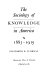 The sociology of knowledge in America, 1883-1915 /