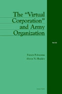 The "virtual corporation" and army organization /