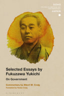 Selected essays by Fukuzawa Yukichi : on government /