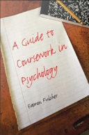 A guide to coursework in psychology /