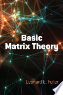 Basic matrix theory /
