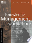 Knowledge management foundations /