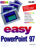 Easy Microsoft PowerPoint 97 /