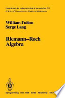 Riemann-Roch algebra /