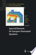 Spectral elements for transport-dominated equations /