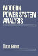 Modern power system analysis /