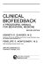 Clinical biofeedback : a procedural manual for behavioral medicine /